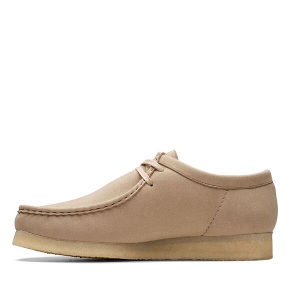 Clarks Mens Wallabee Beige Shoes (NWT) - Picture 5 of 6